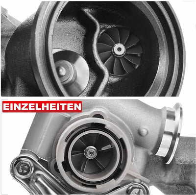 Frankberg Turbolader Kompatibel mit 3er E90 2006-2011 3er Cabriolet E93 2006-2013 3er Coupe E92 2006