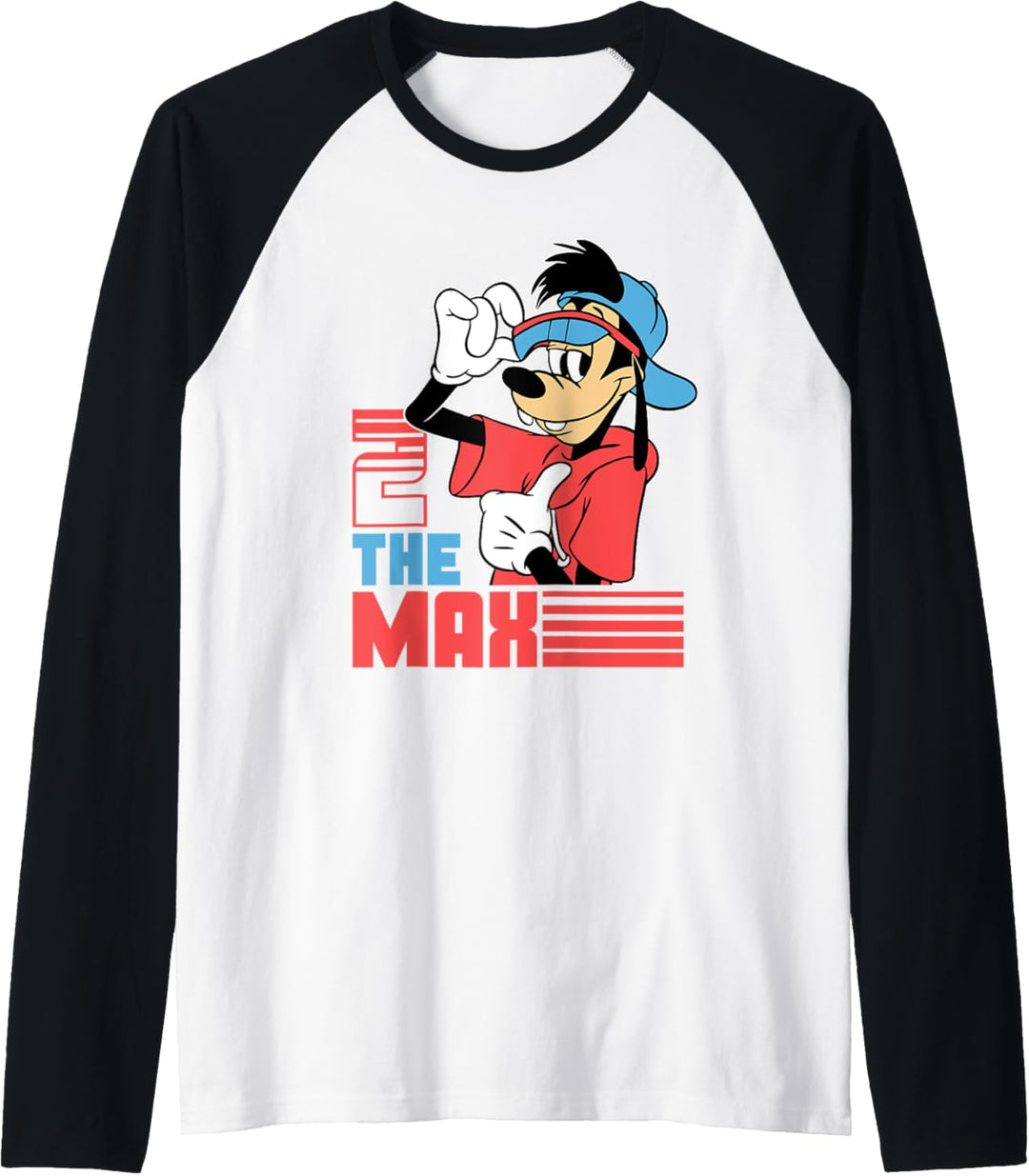 Disney A Goofy Movie 2 the Max 90s Raglan