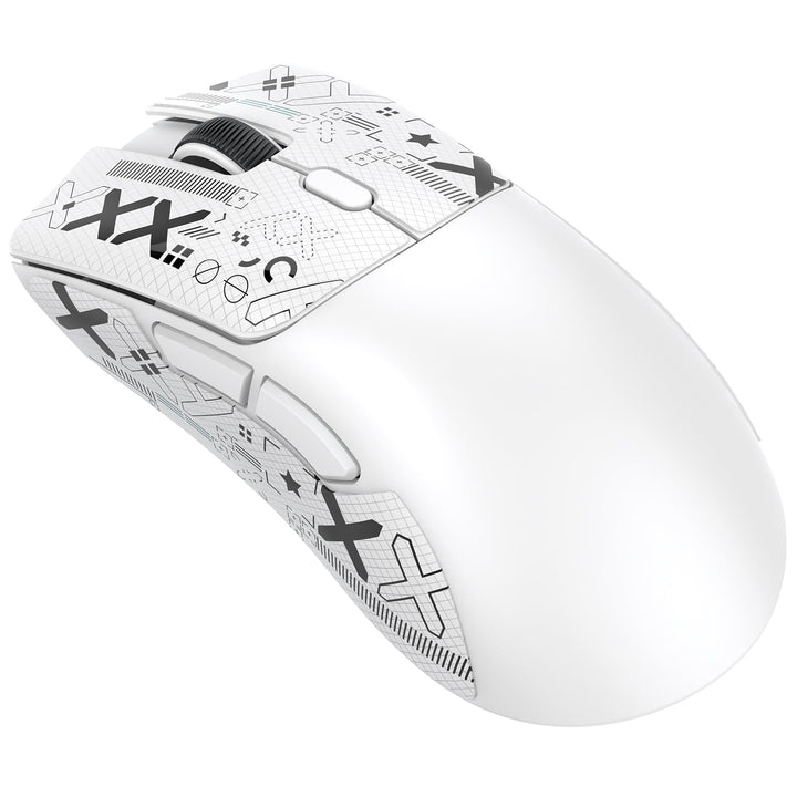 ATTACK SHARK R1 59g Superlight Maus mit Klebeband, PixArt PAW3311 Gaming-Sensor, BT/2,4G kabellose/k