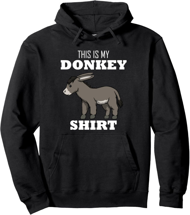 Bauernhof Tier Ironie Baby Esel Pullover Hoodie