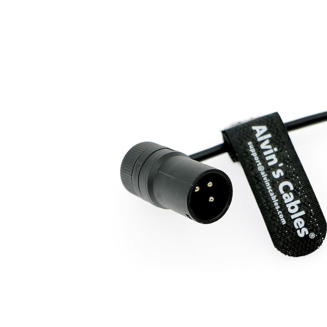 Alvin's Cables Drehbares Low-Profile-XLR-3-Pin-Stecker-auf-Buchse-Kabel Originalstecker symmetrische