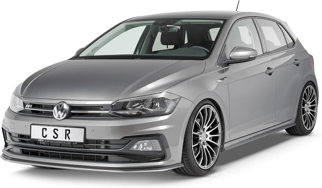 CSR-Automotive Scheinwerferblenden Kompatibel mit/Ersatz für VW Polo VI (Typ AW) SB287-L