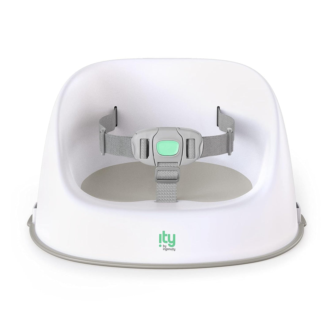 Ity by Ingenuity, Simplicity Seat, Oat, Sitzerhöhung, leicht zu reinigen, mit Sicherheitsgurt, weich