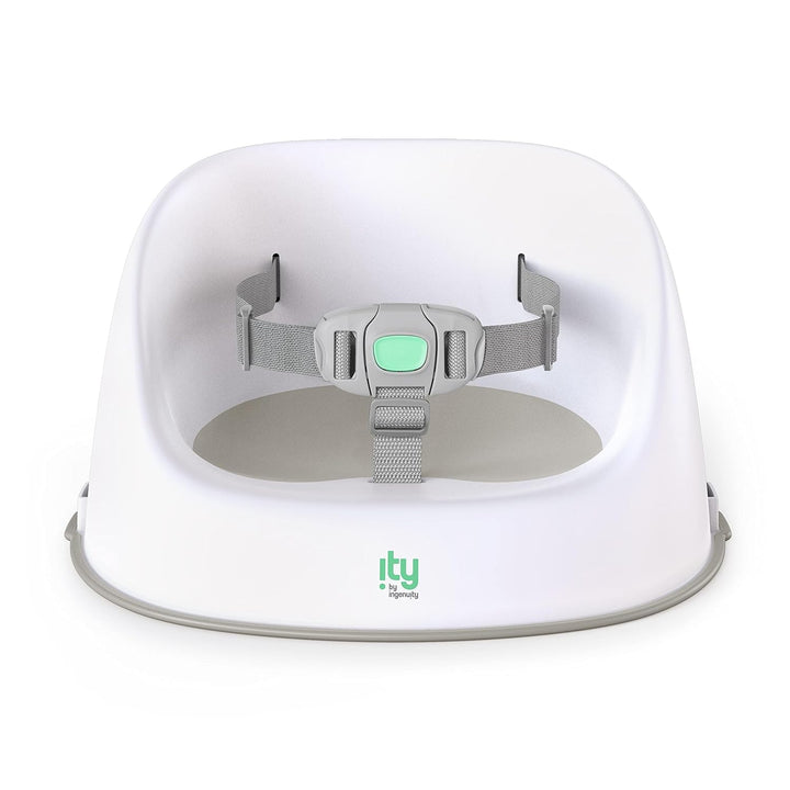 Ity by Ingenuity, Simplicity Seat, Oat, Sitzerhöhung, leicht zu reinigen, mit Sicherheitsgurt, weich