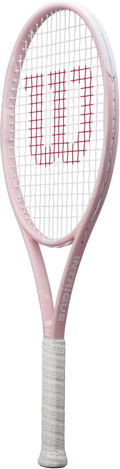 Wilson Intrigue SE TNS RKT 4-1/4" (2) Rosa / Weiss, 4-1/4" (2) Rosa / Weiß