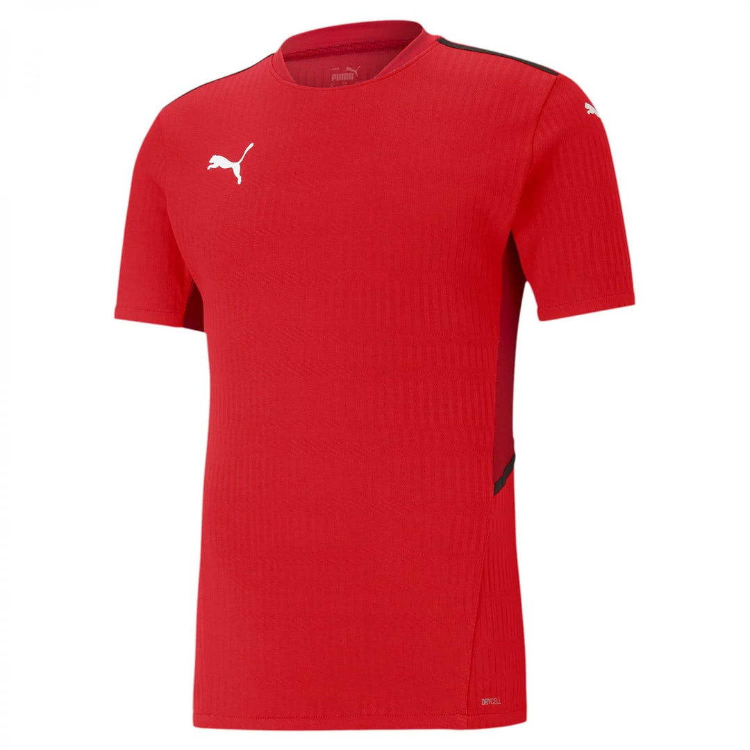 PUMA Jungen, teamCUP Jersey Jr T-shirt 140 Puma Red, 140 Puma Red