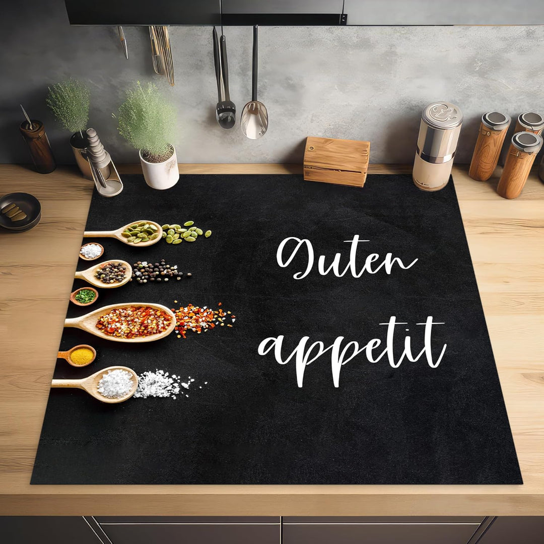 KitchenYeah© Herdabdeckplatte Einteilig Induktionsmatte Küche Abdeckung Ceranfeld Herd Abdeckplatte