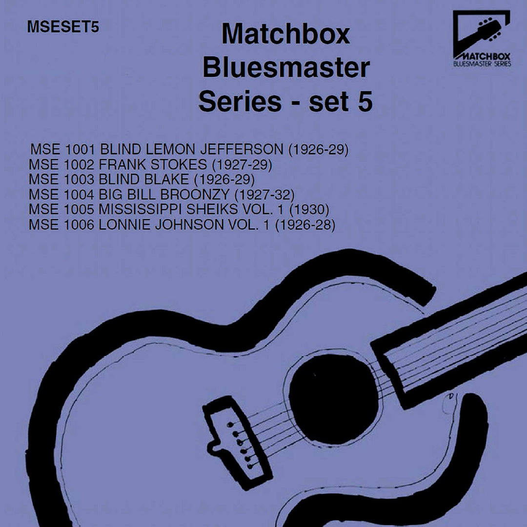 Matchbox Bluesmaster Serie 5, Audio-CD