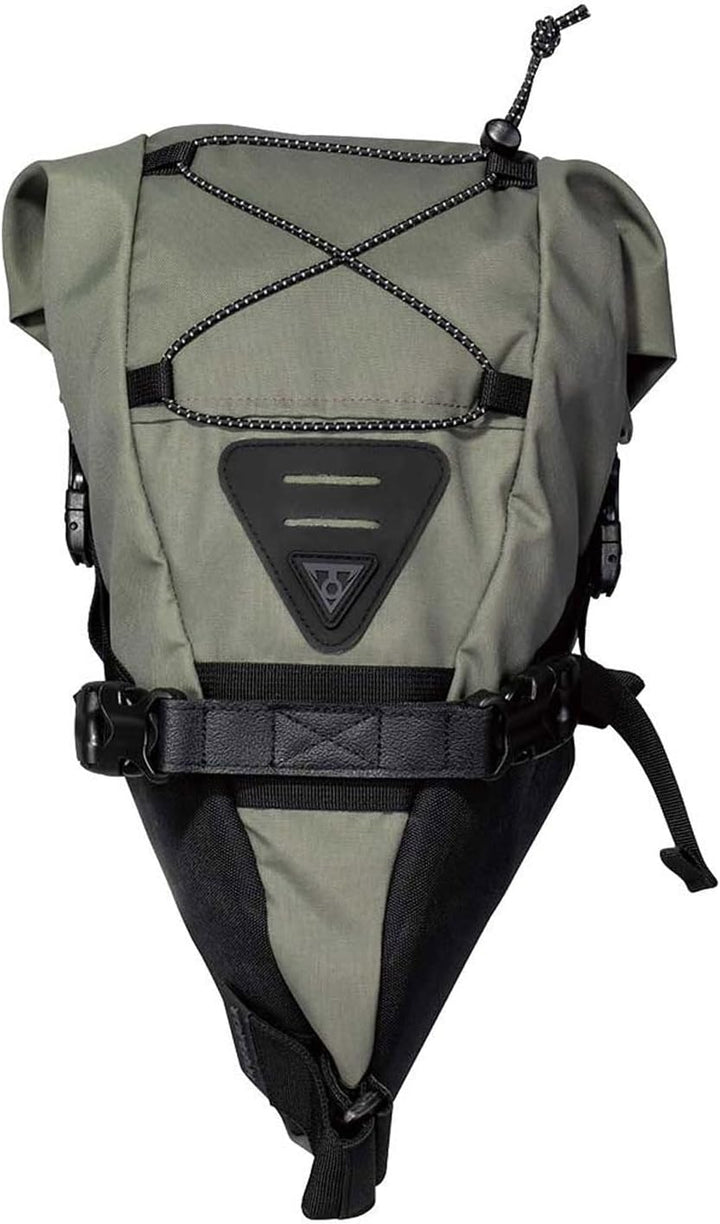 TOPEAK Sattelstütze Fahrradtasche Backloader 10L 6 Liter Grün, 6 Liter Grün