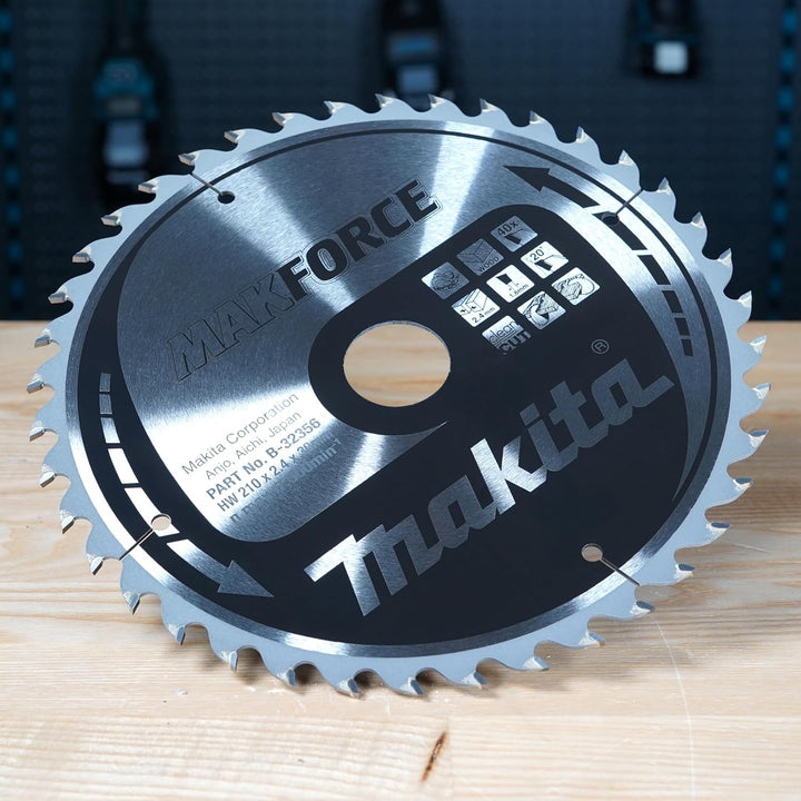 Makita MakForce Saegeblatt, 210 x 30 mm, 40Z, B-32356