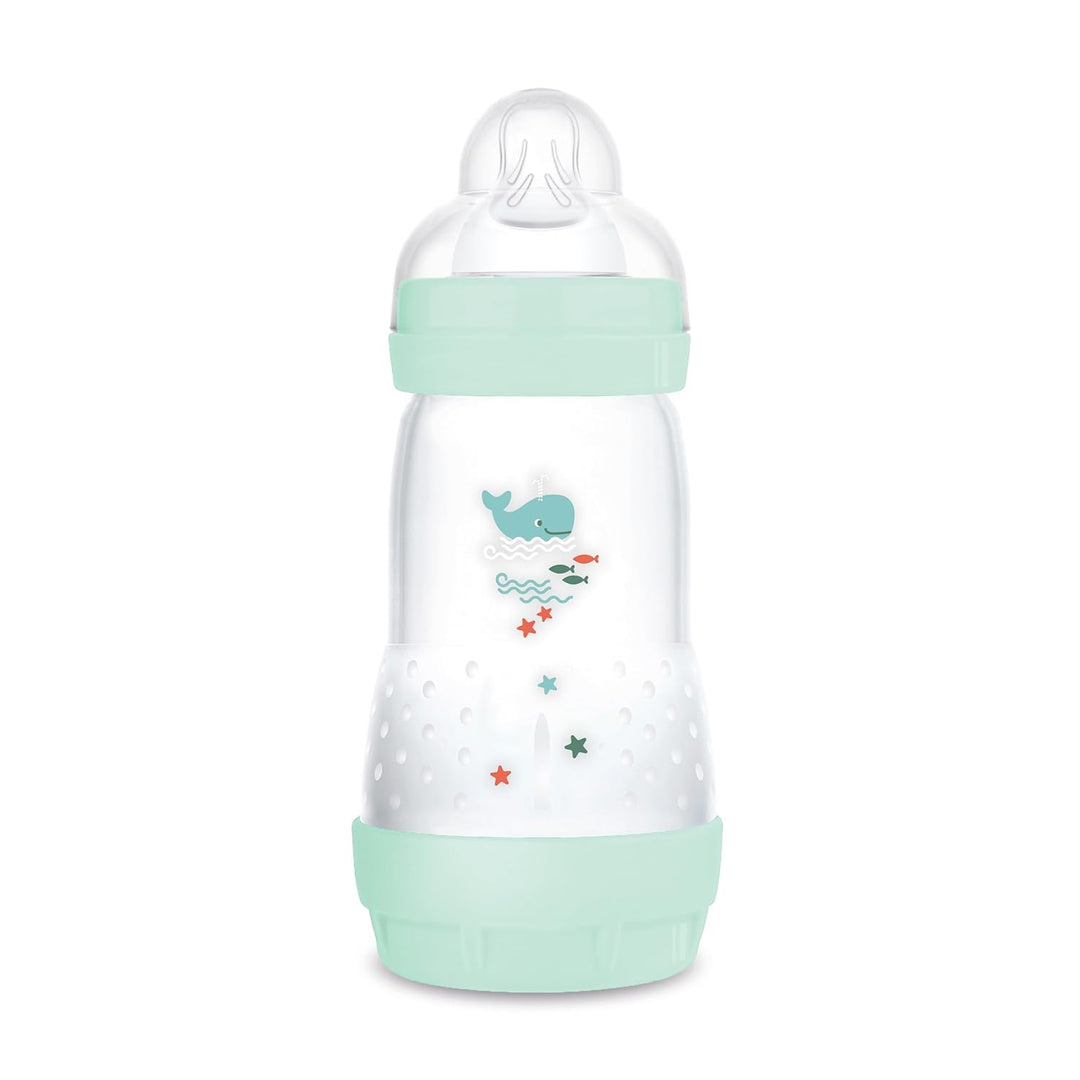MAM Easy Start Anti-Colic Babyflasche | 0+ Monate | Testsieger | Milchflasche für Neugeborene | 94%