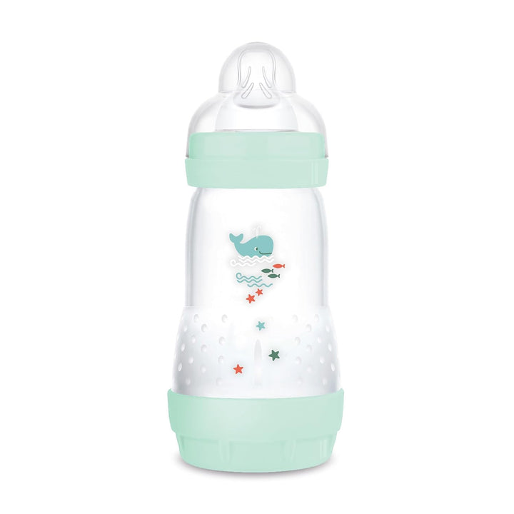 MAM Easy Start Anti-Colic Babyflasche | 0+ Monate | Testsieger | Milchflasche für Neugeborene | 94%
