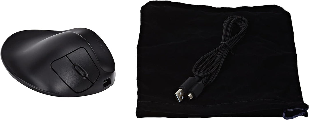 HIPPUS M2WB-LC HandShoe Mouse rechts M | optische Maus | ergonomisches Design,- Vorbeugung gegen geg