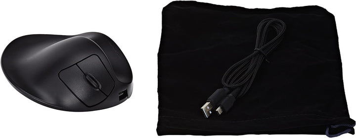 HIPPUS M2WB-LC HandShoe Mouse rechts M | optische Maus | ergonomisches Design,- Vorbeugung gegen geg