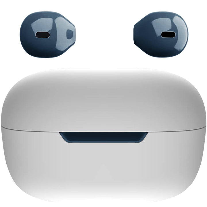 Mini Wireless Bluetooth Ohrhörer Kleine Kopfhörer Semi In-Ear Headset mit Ladetasche Freisprecheinri