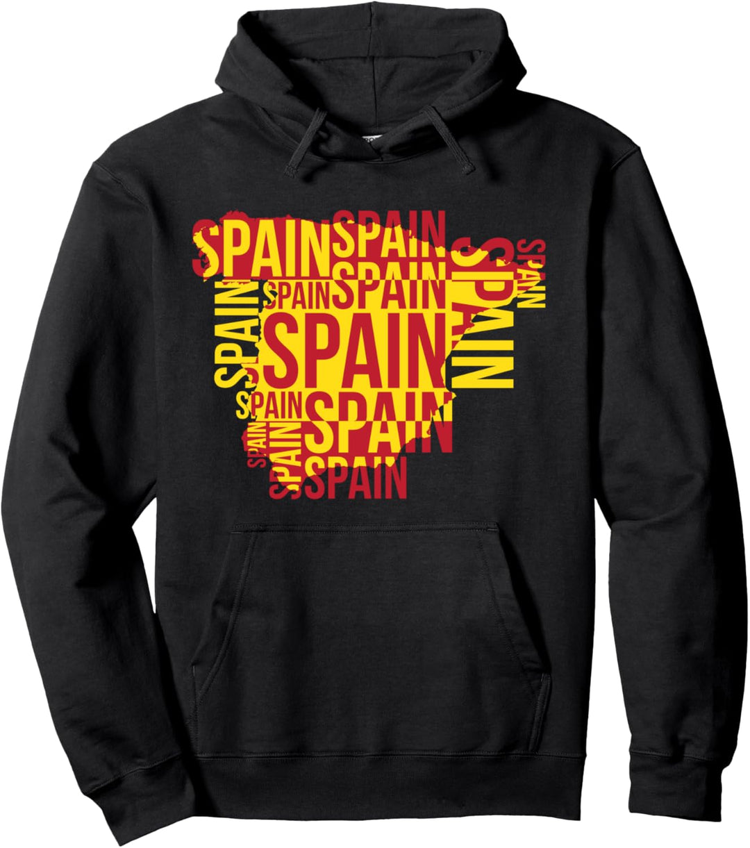 Spanien España Spanisch Fussball Europa Flagge Mannschaft Pullover Hoodie