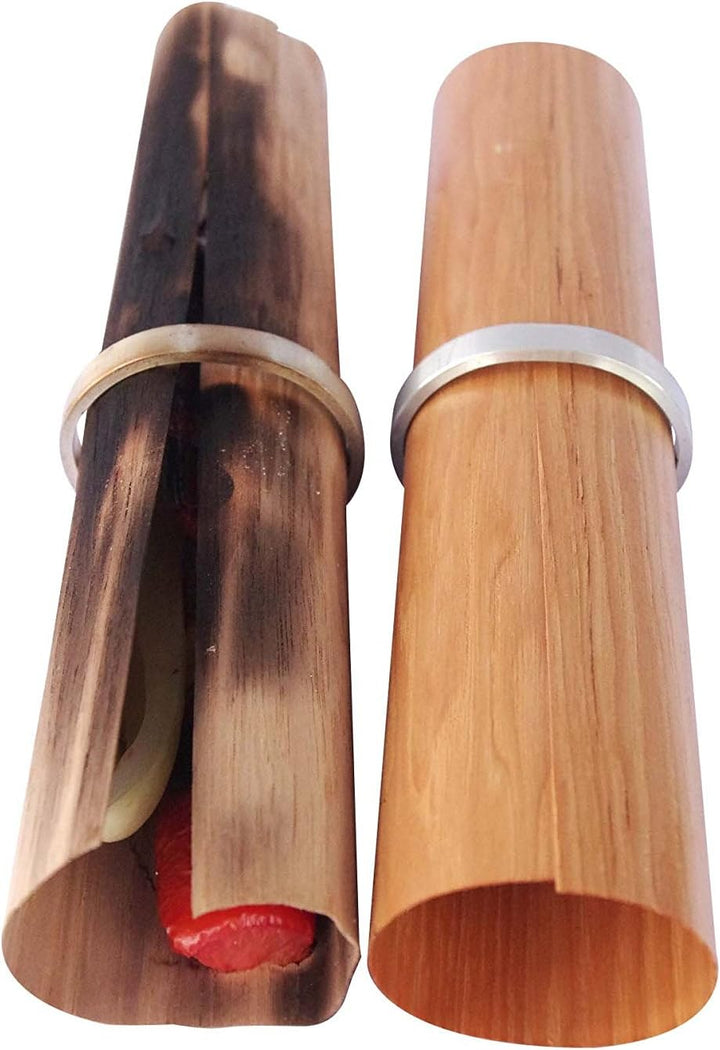 Grill-Räucherfurnier (Hickory, 20 Blatt 29x15), Hickory
