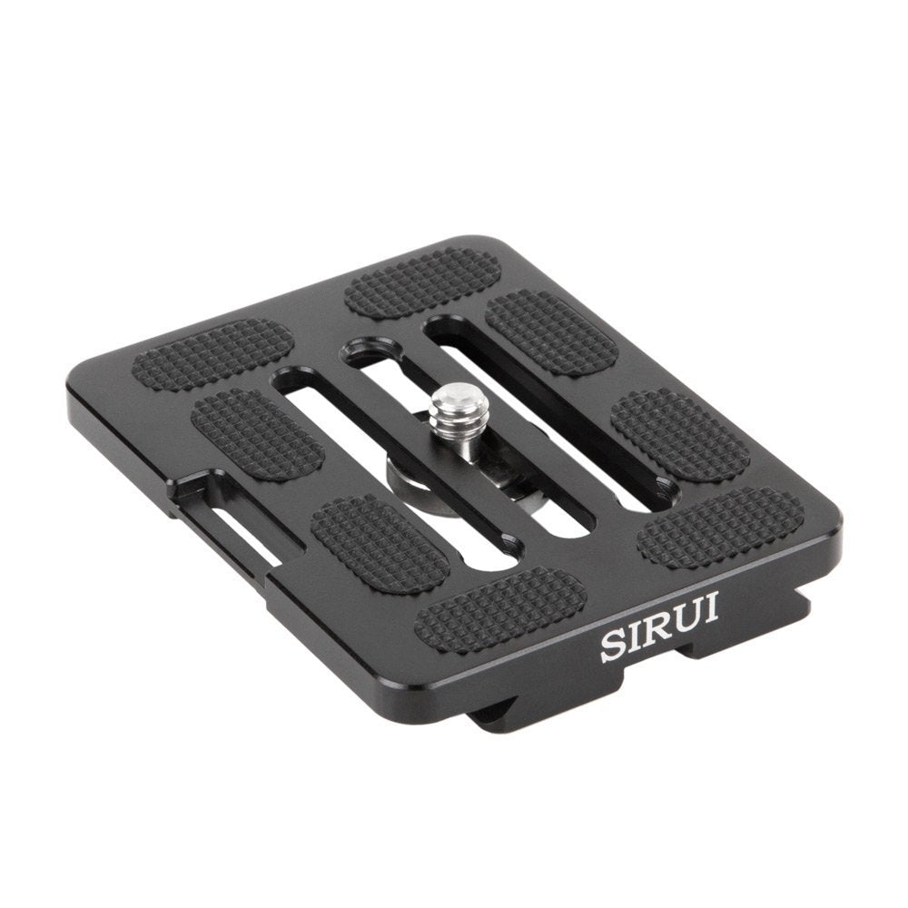 Sirui TY-70X Schnellwechselplatte (Alu, 1/4 Gewinde, geeignet für Sirui und Arca-Swiss) schwarz, TY-