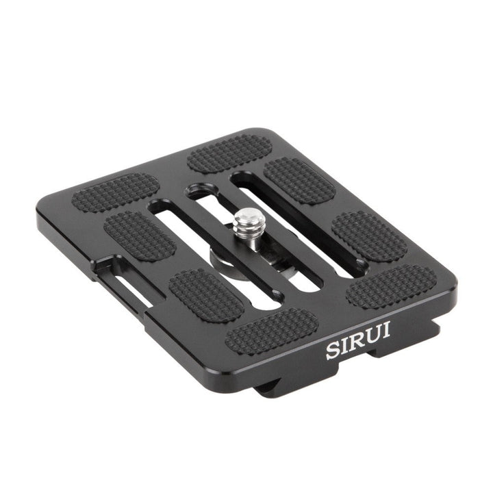 Sirui TY-70X Schnellwechselplatte (Alu, 1/4 Gewinde, geeignet für Sirui und Arca-Swiss) schwarz, TY-