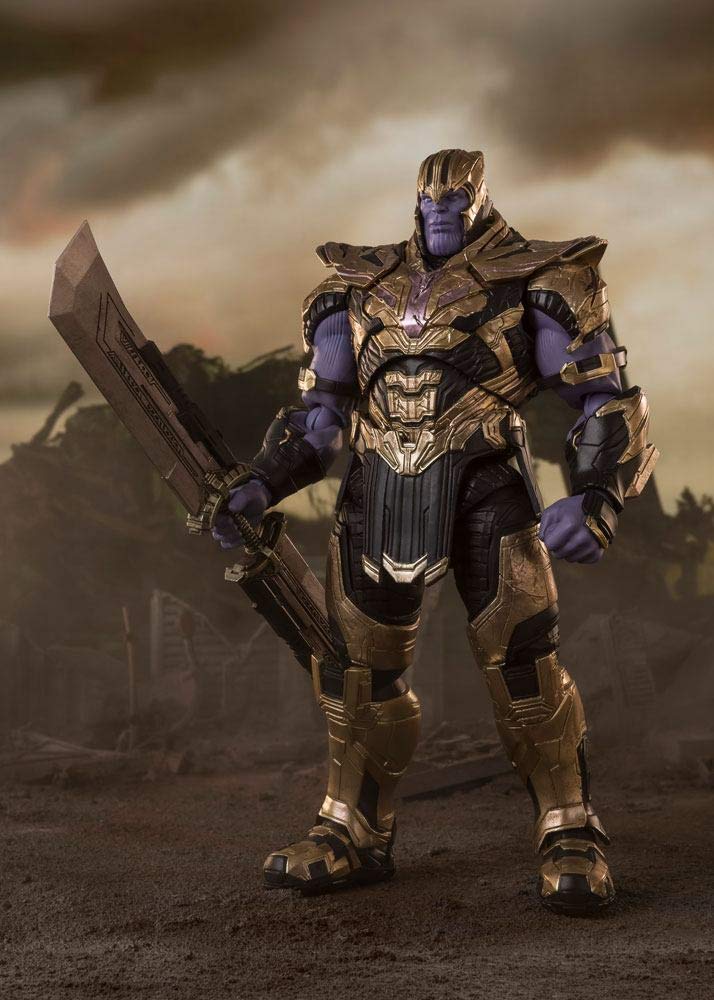 TAMASHII NATIONS Bandai Avengers: Endgame S.H. Figuarts Action Figure Thanos Final Battle Edition 20