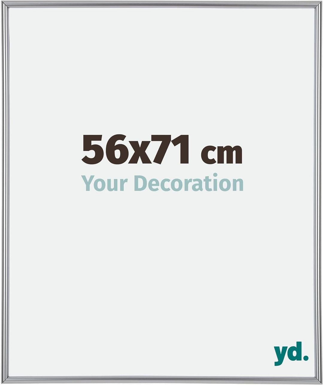 yd. Your Decoration - Bilderrahmen 56x71 cm - Bilderrahmen aus Kunststoff mit Acrylglas - Ausgezeich