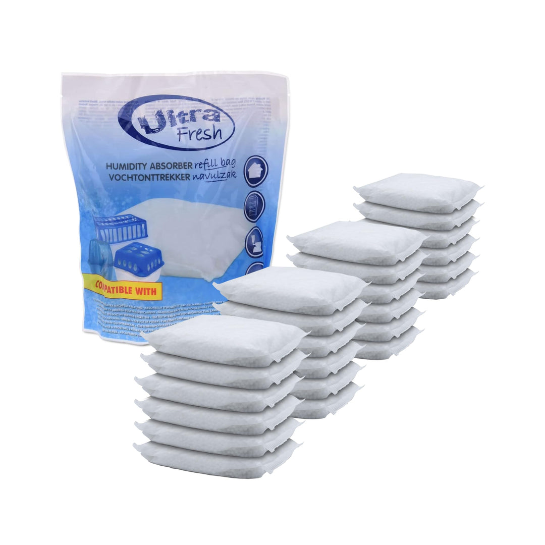 Spetebo 24x 450g Luftentfeuchter Nachfüllpack Ultra Fresh - Nachfüllbeutel für Raum Entfeuchter Nach