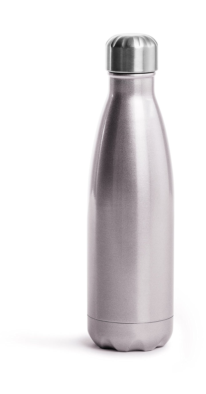 Sagaform Isolierflasche Stahlflasche, Edelstahl, Rosa, One Size