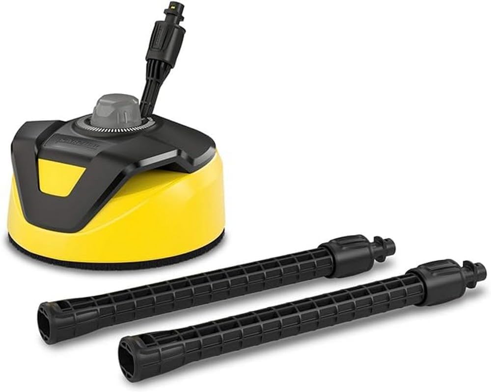 Kärcher Flächenreiniger T-Racer T 5 (Spritzwasserschutz, für grosse Flächen, zwei Flachstrahldüsen,