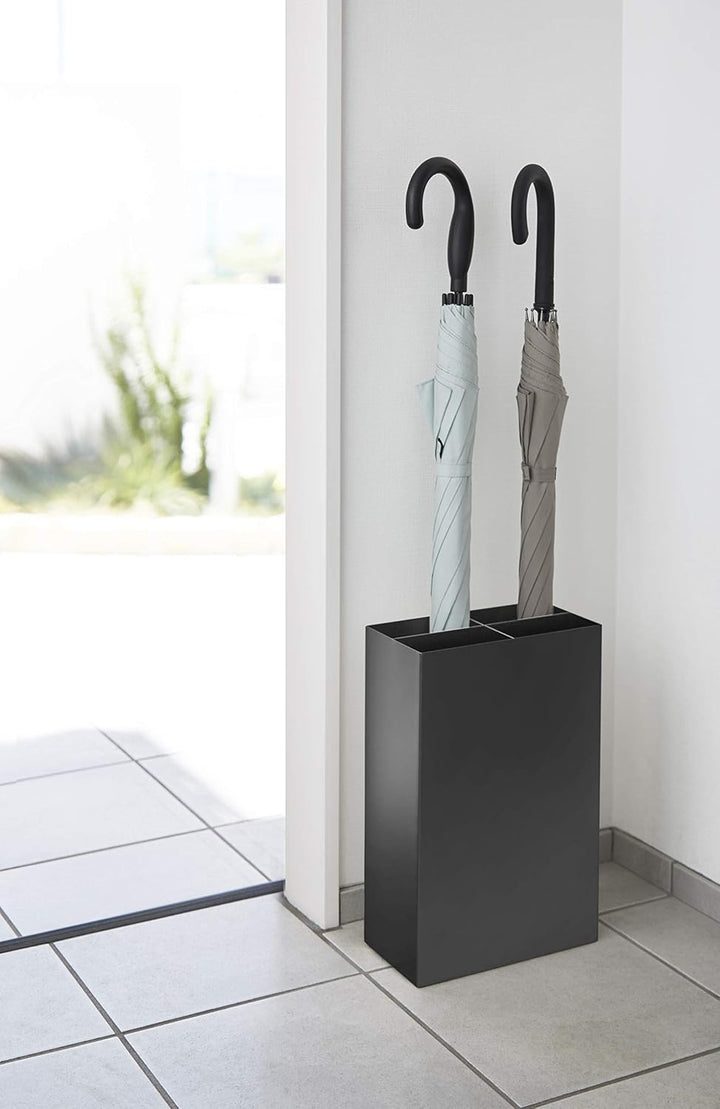 YAMAZAKI Smart Schirmständer, Stahl, Schwarz,