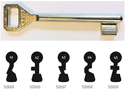 ABUS Schloss Ass BB SF/HF Nr.41, Stahl, Metallic, Mindestens 1 Schlüssel, Allgemein
