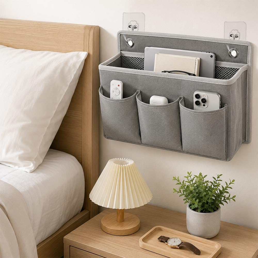 Hängeorganizer 2er Set mit Mesh-Fach und 3 Taschen