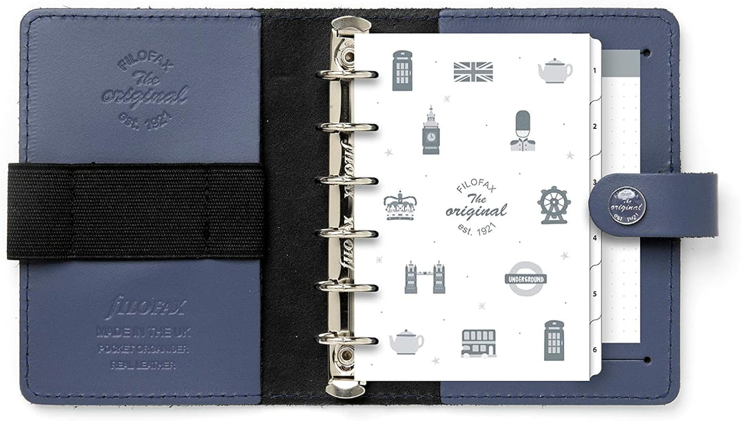 Filofax The Original Pocket Organizer - Mitternachtsblau midnight blue, midnight blue