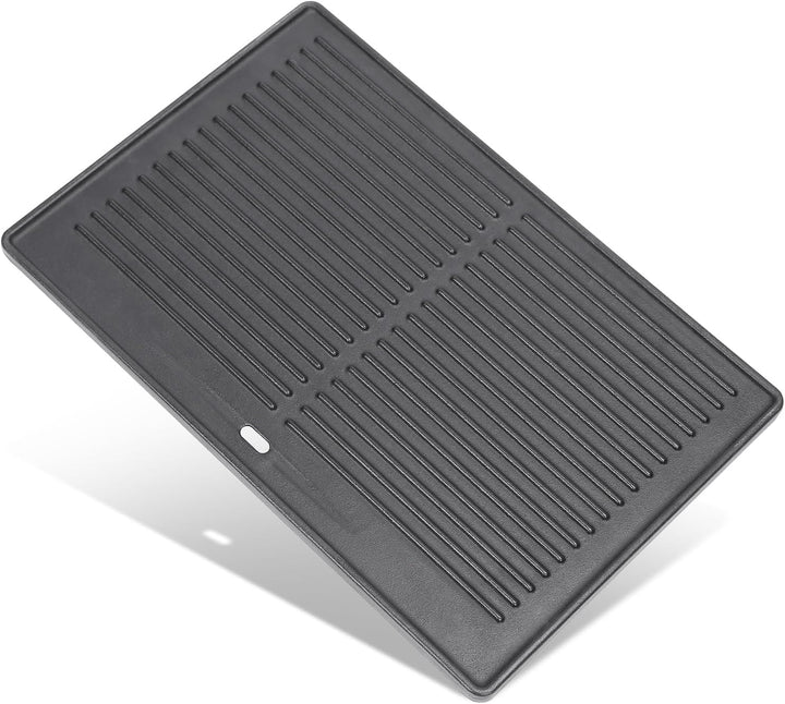 Denmay Grillplatte Gusseisen 41,5 x 27,5cm für Tepro Toronto, TAINO Hero XL Holzkohlegrill, Activa A