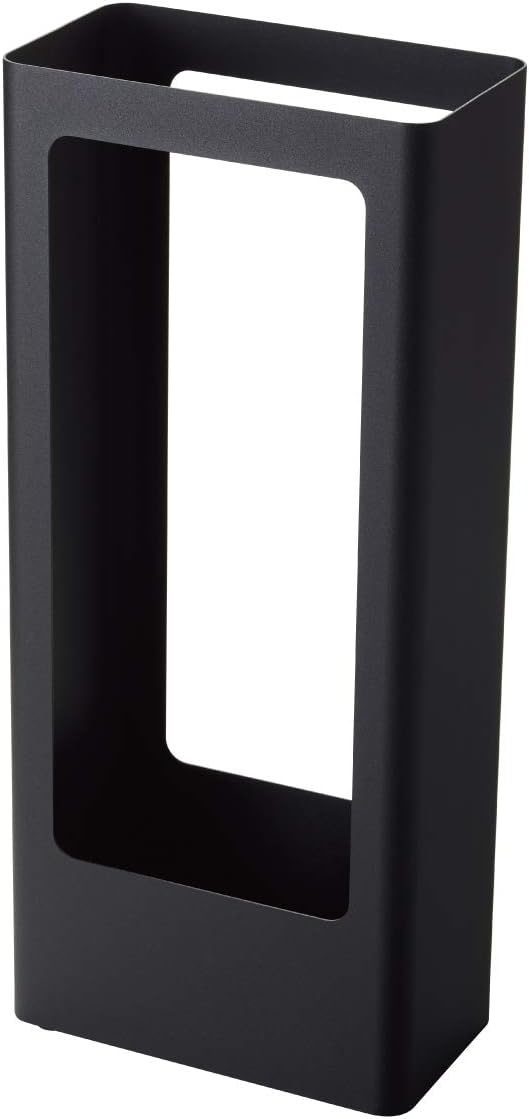 Yamazaki Home Schirmständer Regenschirmständer schwarz Metall freistehend modern 22x50x12cm