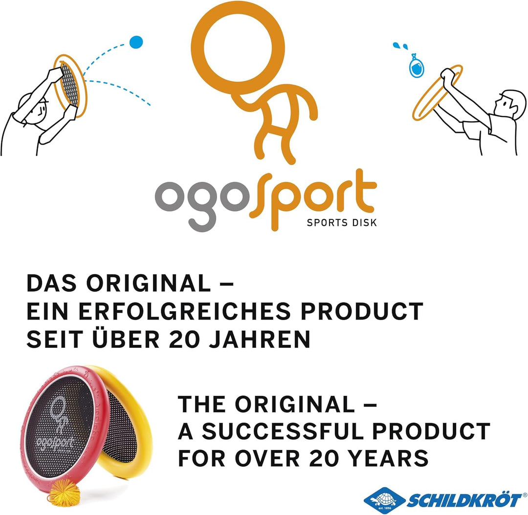 Schildkröt Ogo Sport Set, 2 Ogo Softdiscs Ø29cm, 1 Ball, Standardgrösse, der beliebte Spiel-Klassike