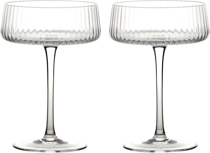 Anton Studio Designs – Empire Champagnerschalen – Handgefertigte Gläser – Champagnergläser – Coupé-G