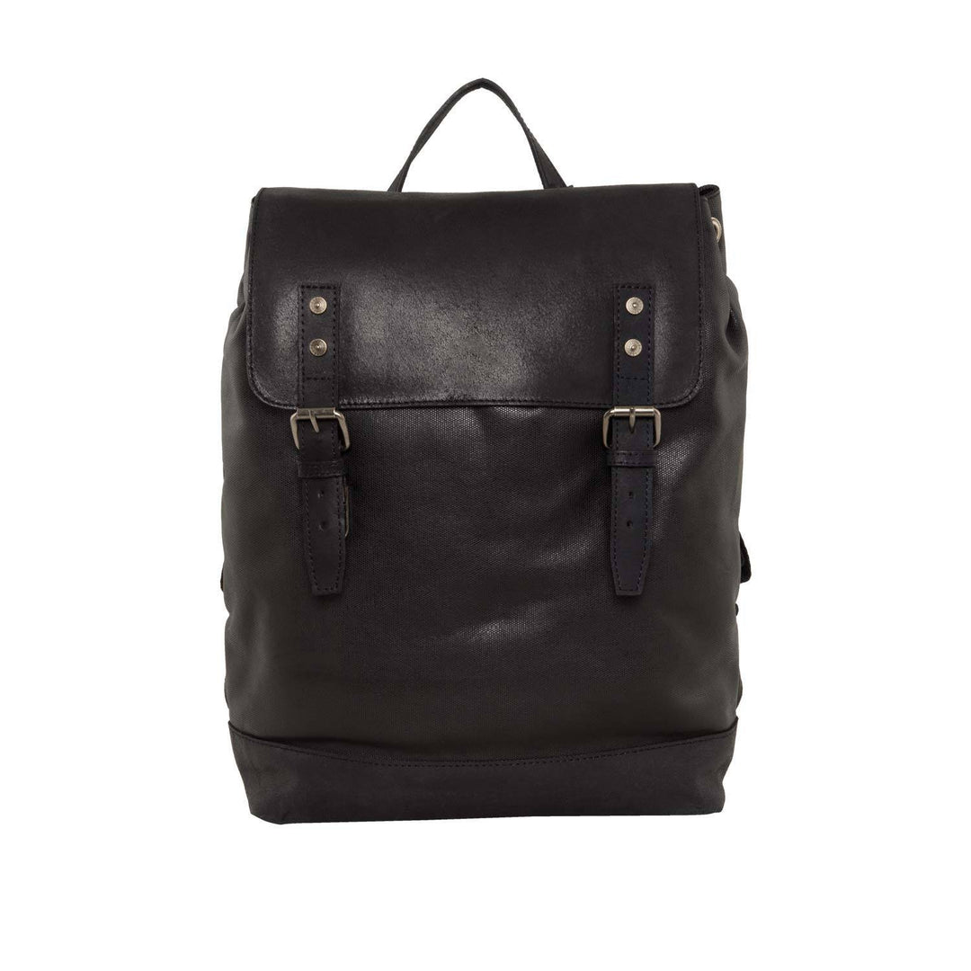 Leonhard Heyden Newport 15'' Laptop-Rucksack schwarz, Schwarz