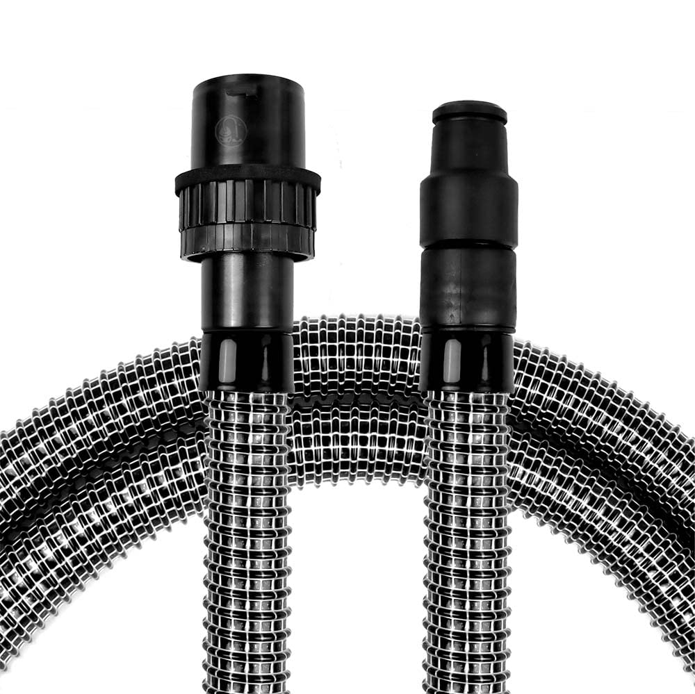 PRIMEBAG Gewebeschlauch 8m Schwarz passend für Fein Dustex 25 35 LX AC MX 8 Meter Schwarz, 8 Meter S