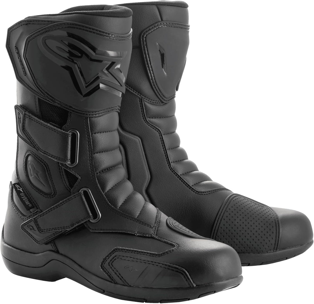Alpinestars Unisex 1Motorradstiefel 40 EU Schwarz, 40 EU Schwarz