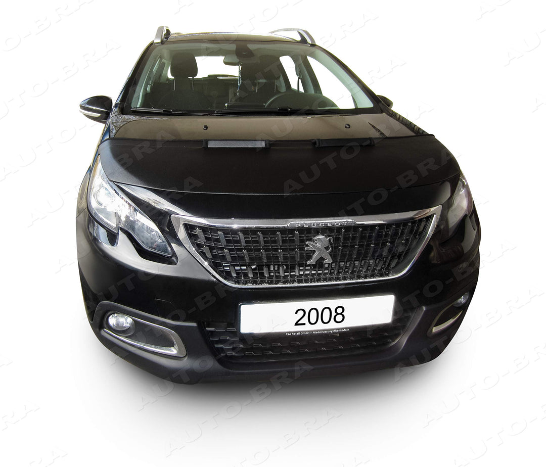 Auto-Bra AB3-00459 kompatibel mit Peugeot 2008 Bj. 2017-2019 Haubenbra Steinschlagschutz Tuning Bonn