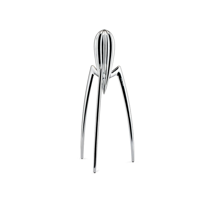 Alessi PSJS JUICY SALIF Zitronenpresse aus Gussaluminium glänzend, Silber, 11 x 13.7 x 27 cm Silber