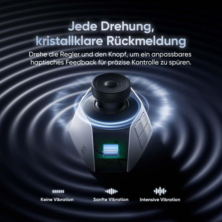 XPPen Pilot Pro Kreativ-Konsole, Pro Bluetooth-Controller für Grafikdesign, Video- und Fotobearbeitu
