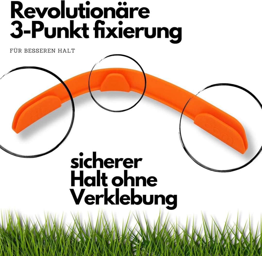 Kantenschutz kompatibel mit Segway Navimow i105e & i108e Schutz Bumper Tuning Mähroboter - einfach g