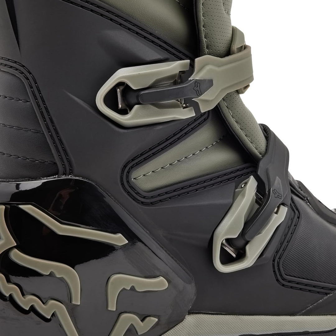 Fox Racing Unisex Comp X Motocross-stiefelStiefel 46.5 EU Grau Schwarz, 46.5 EU Grau Schwarz
