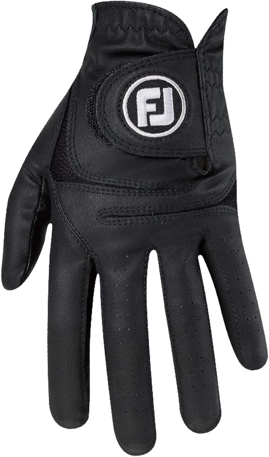FootJoy Herren Weathersof Golf-Handschuhe Cadet Medium/Large Schwarz, Cadet Medium/Large Schwarz