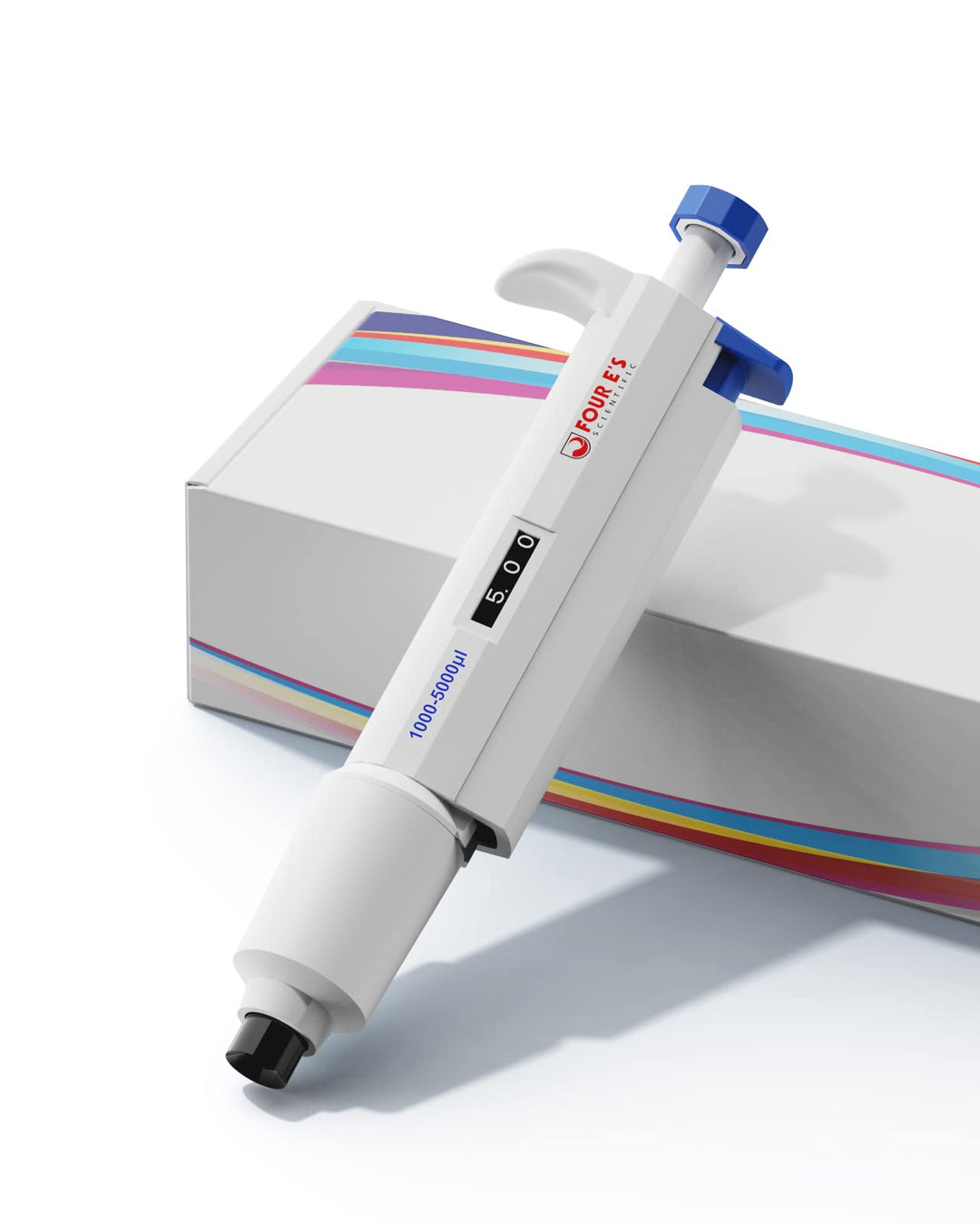 1-5ml Pipetten Pipettor 1000-5000μl Micropipette Mikropipette Labor Einkanal Pipettierer Mikroliterp