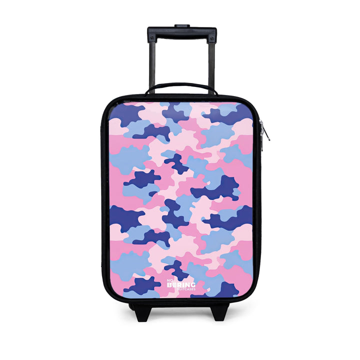 NoBoringSuitcases.com® Kinderkoffer Klein Reise Trolley 48x31x19 cm Rollkoffer Kleiner Kinder Koffer