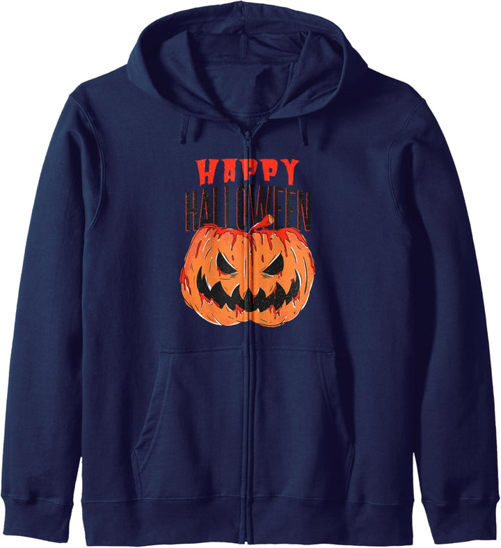 Happy Halloween Kürbis Halloween Party Kapuzenjacke