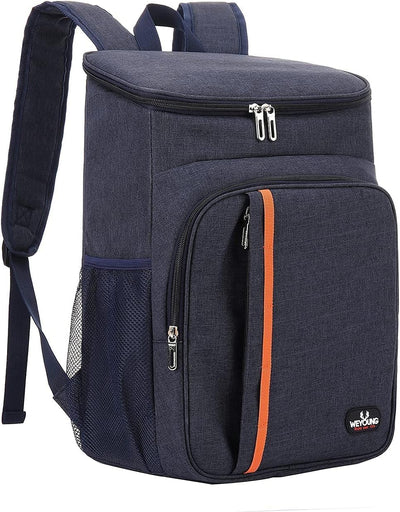 QINGLOU 28L Kühlrucksack Thermo Rucksack Picknickrucksack Kühltasche Gross Isoliert Cooler Bag Männe