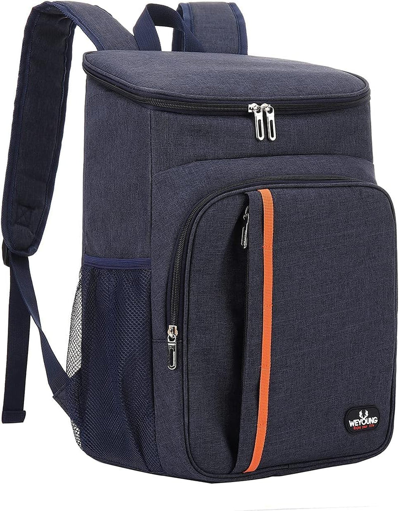 QINGLOU 28L Kühlrucksack Thermo Rucksack Picknickrucksack Kühltasche Gross Isoliert Cooler Bag Männe